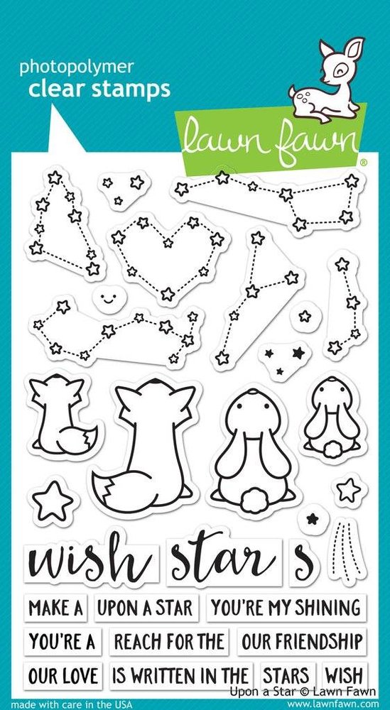 Lawn Fawn Upon A Star Clear Stamps (LF1407) Lawn Fawn Upon A Star Clear Stamps (LF1407)