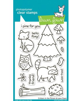 Lawn Fawn Critters in the Forest Clear Stamps (LF314)