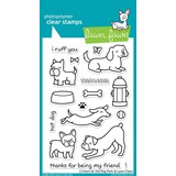 Lawn Fawn Critters At The Dog Park Clear Stamps (LF515)