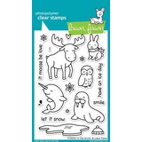 Lawn Fawn Critters In The Arctic Clear Stamps (LF708)