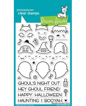 Lawn Fawn Booyah Clear Stamps (LF932)