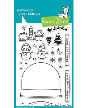 Lawn Fawn Ready, Set, Snow Clear Stamps (LF973) Lawn Fawn Ready, Set, Snow Clear Stamps (LF973)