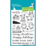 Lawn Fawn Toboggan Together Clear Stamps (LF976)