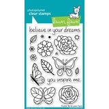 Lawn Fawn Flutter By Clear Stamps Clear Stamps (LF383)