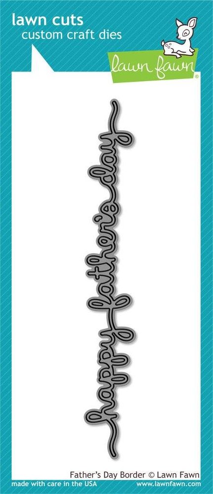 Lawn Fawn Father's Day Border Dies (LF1430)