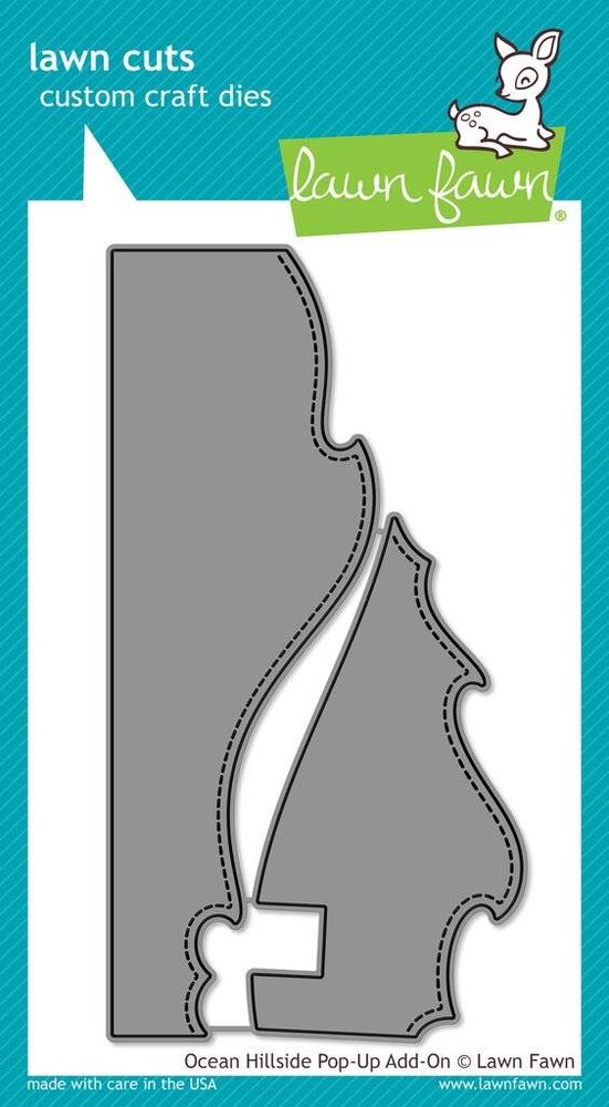 Lawn Fawn Ocean Hillside Pop-Up Add On Dies (LF1437) Lawn Fawn Ocean Hillside Pop-Up Add On Dies (LF1437)