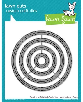 Lawn Fawn Outside In Stitched Circle Stackables Dies (LF1441) Lawn Fawn Outside In Stitched Circle Stackables Dies (LF1441)