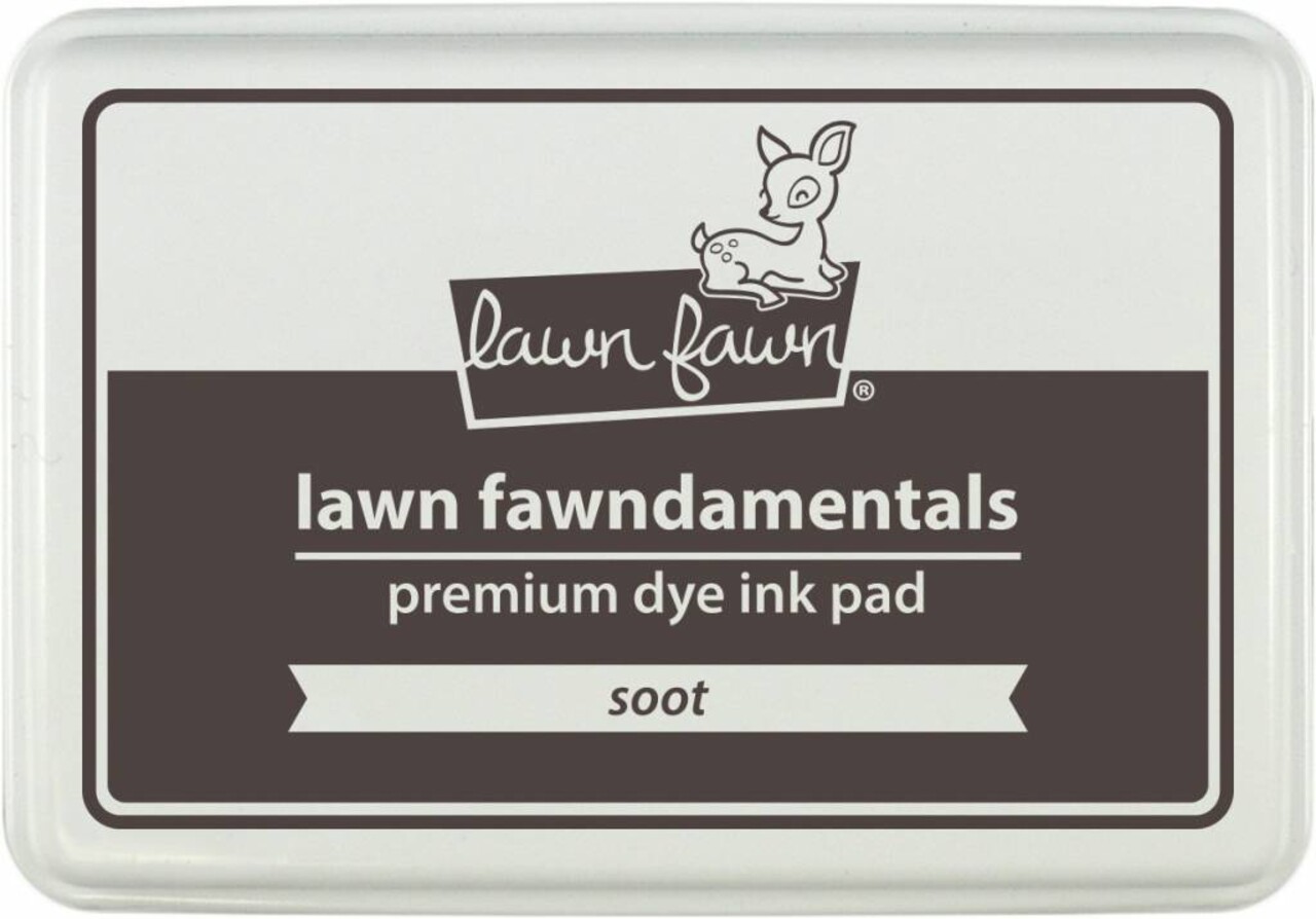 Lawn Fawn Premium Dye Ink Pad Soot (LF1002) Lawn Fawn Premium Dye Ink Pad Soot (LF1002)