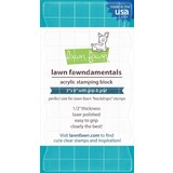 Lawn Fawn Fawndamentals - Acrylic Stamping Block 3x6 Inch (LF1044)