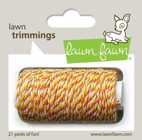 Lawn Fawn Candy Corn Hemp Cord (LF921) Lawn Fawn Candy Corn Hemp Cord (LF921)