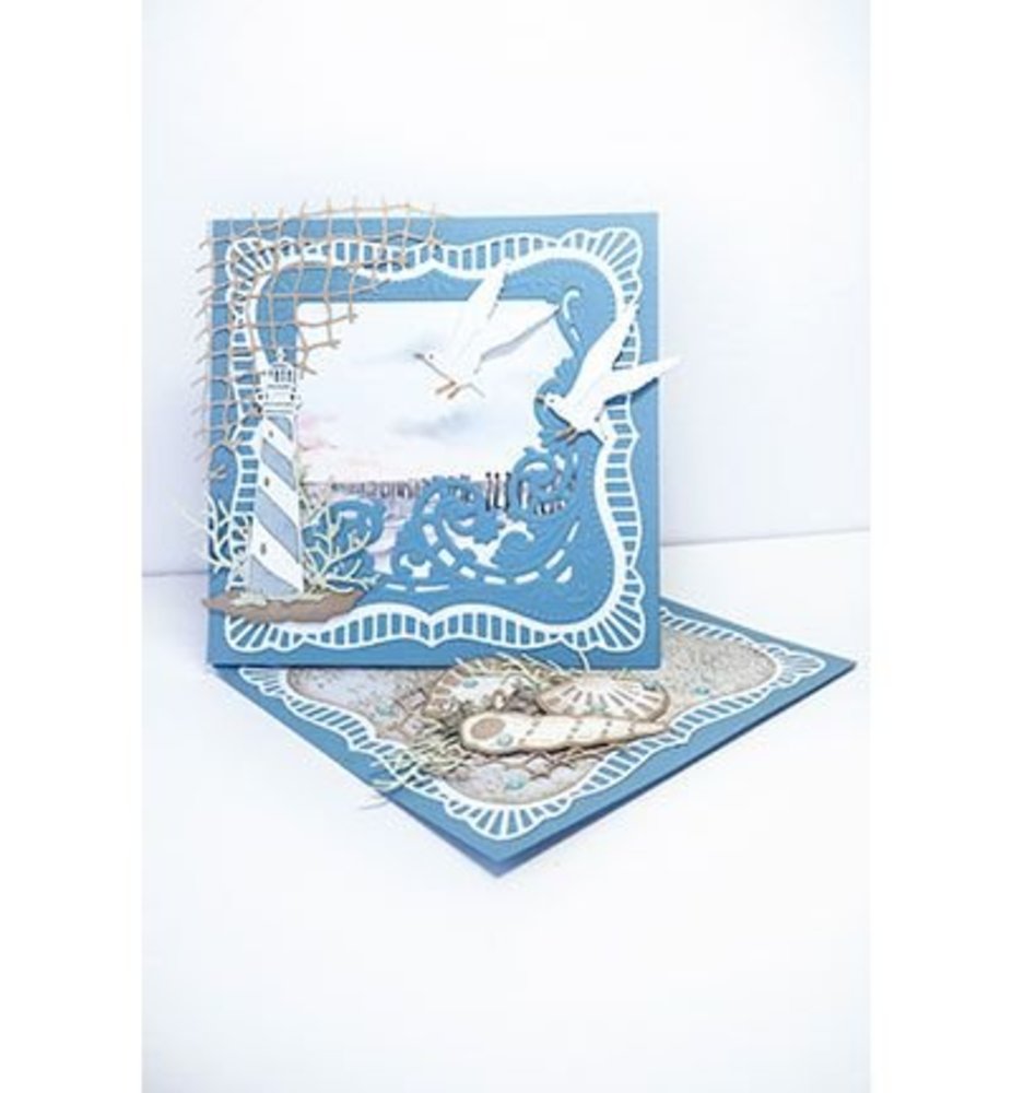 Marianne Design Creatable Anja's Frilly Square (LR0470) Marianne Design Creatable Anja's Frilly Square (LR0470)