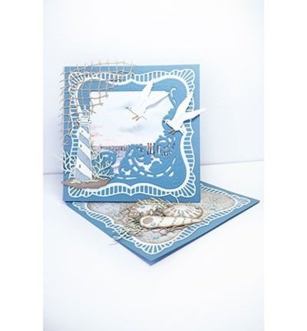 Marianne Design Creatable Anja's Frilly Square (LR0470) Marianne Design Creatable Anja's Frilly Square (LR0470)