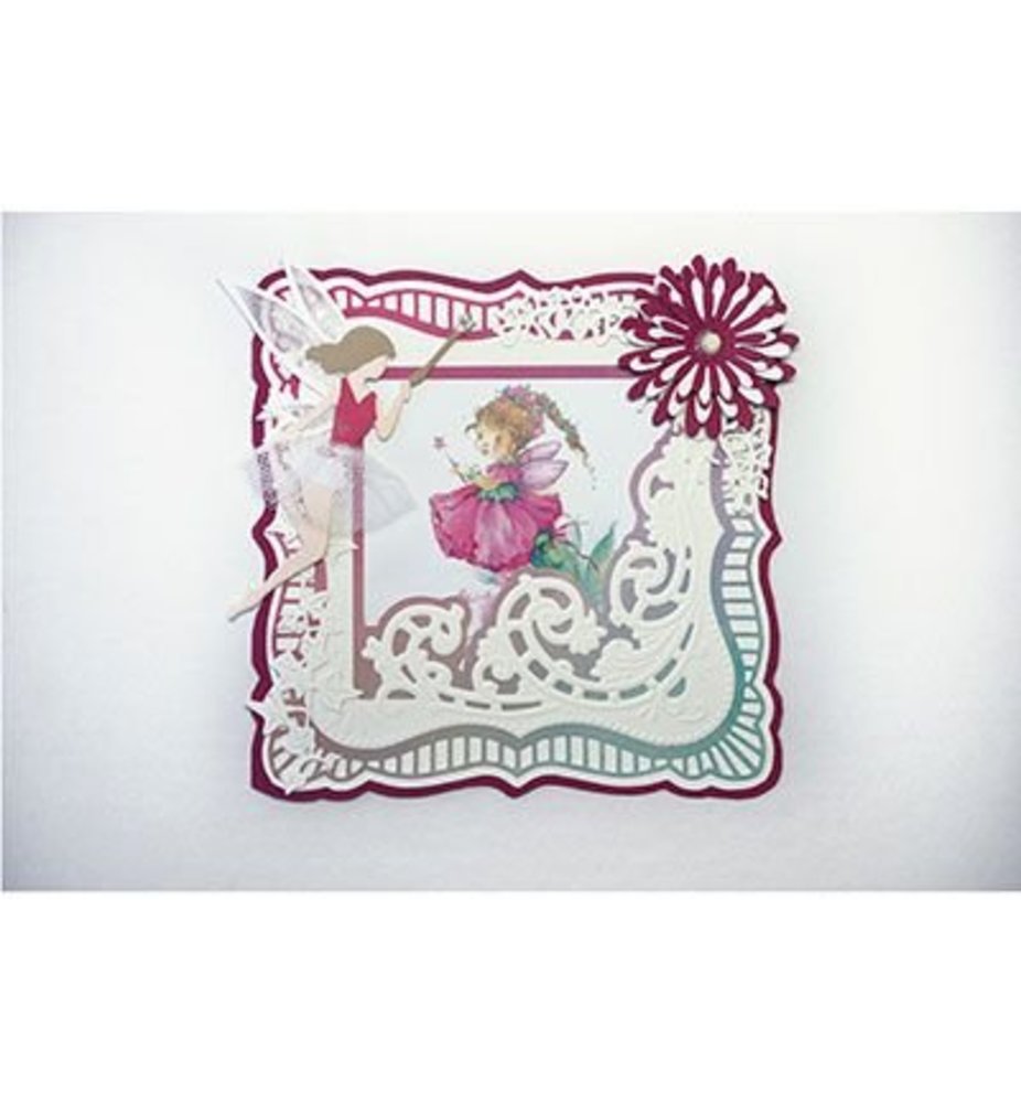 Marianne Design Creatable Anja's Frilly Square (LR0470) Marianne Design Creatable Anja's Frilly Square (LR0470)