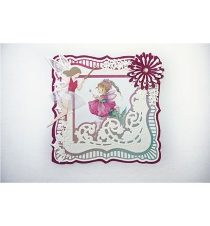 Marianne Design Creatable Anja's Frilly Square (LR0470) Marianne Design Creatable Anja's Frilly Square (LR0470)