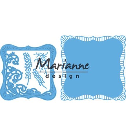 Marianne Design Creatable Anja's Frilly Square (LR0470) Marianne Design Creatable Anja's Frilly Square (LR0470)