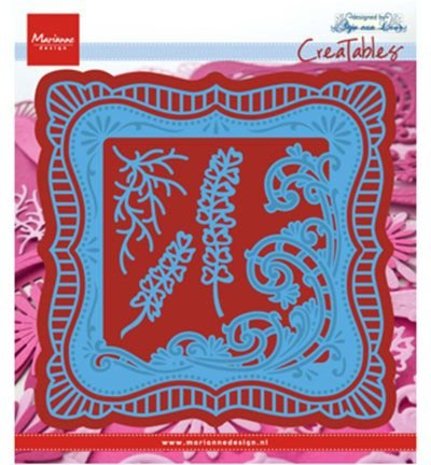 Marianne Design Creatable Anja's Frilly Square (LR0470) Marianne Design Creatable Anja's Frilly Square (LR0470)