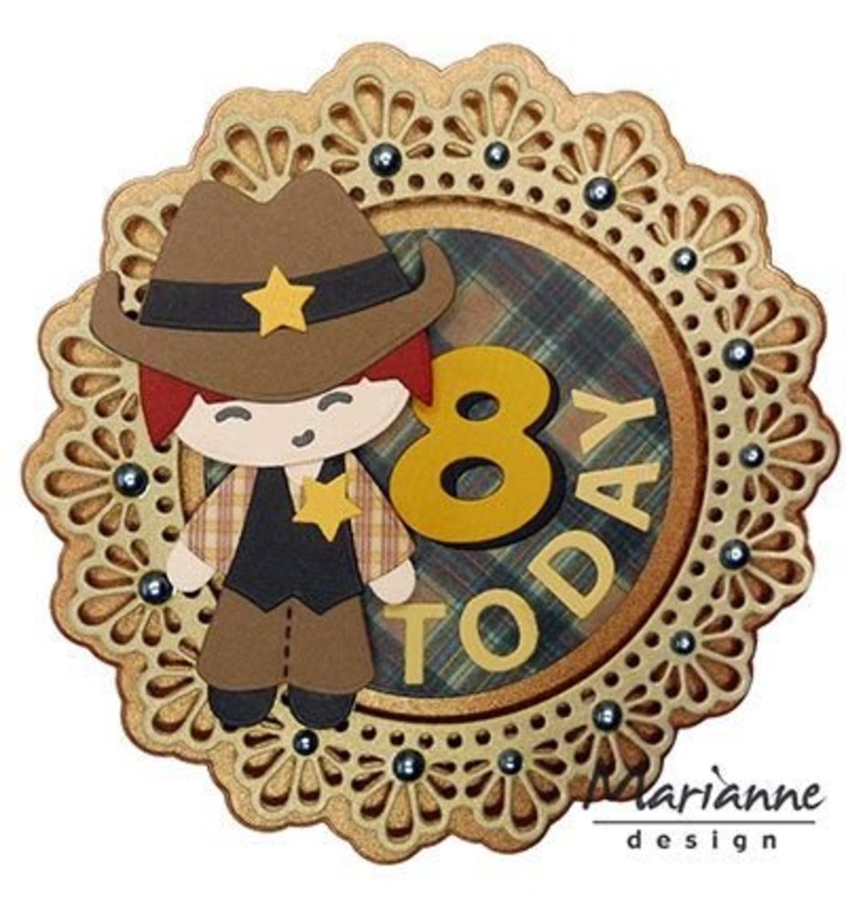 Marianne Design Creatable Kim's Buddies Boy Set (LR0475) Marianne Design Creatable Kim's Buddies Boy Set (LR0475)