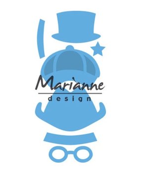 Marianne Design Creatable Kim's Buddies Boy Set (LR0475) Marianne Design Creatable Kim's Buddies Boy Set (LR0475)