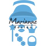 Marianne Design Creatable Kim's Buddies Girl Set (LR0476)