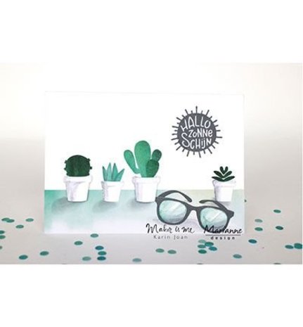 Marianne Design Creatable Flip flops & Sun Glasses (LR0477) Marianne Design Creatable Flip flops & Sun Glasses (LR0477)