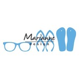 Marianne Design Creatable Flip flops & Sun Glasses (LR0477)
