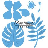 Marianne Design Creatable Hibiscus & Tropical Leaves (LR0478)