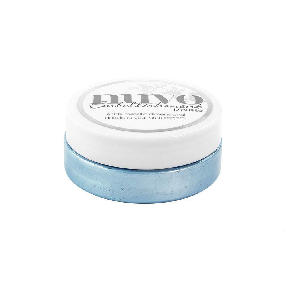 Nuvo Embellishment Mousse Cornflower Blue (NEM 806)