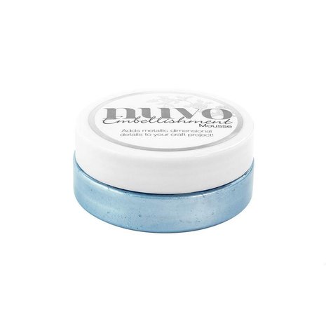 Nuvo Embellishment Mousse Cornflower Blue (NEM 806)