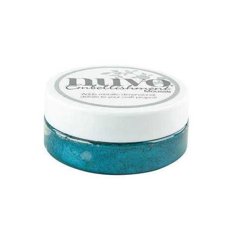 Nuvo Embellishment Mousse Pacific Teal (NEM 822)
