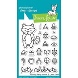 Lawn Fawn Holiday Party Animal Clear Stamps (LF934)
