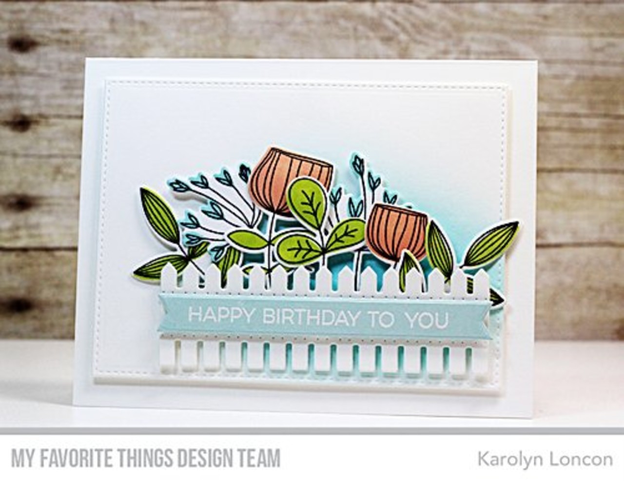 My Favorite Things Sketchy Flowers Clear Stamps (CS-192)