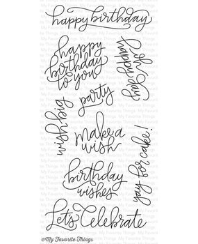 My Favorite Things Handwritten Happiness Clear Stamps (CS-214) My Favorite Things Handwritten Happiness Clear Stamps (CS-214)
