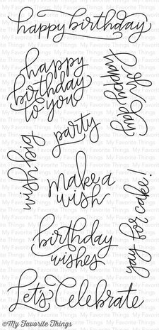 My Favorite Things Handwritten Happiness Clear Stamps (CS-214) My Favorite Things Handwritten Happiness Clear Stamps (CS-214)