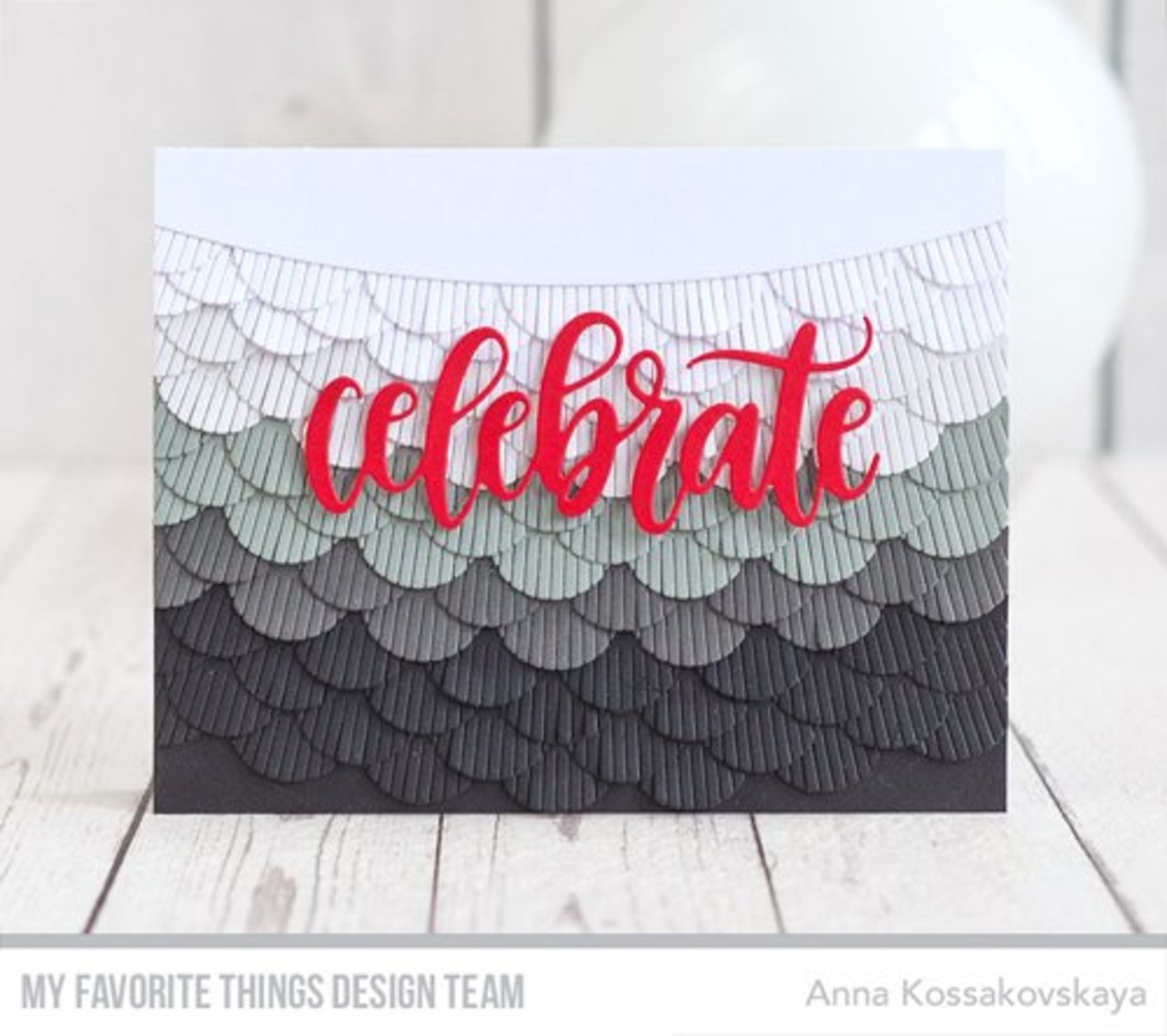 My Favorite Things Die-Namica Fringed Scallop Borders (MFT-1142) My Favorite Things Die-Namica Fringed Scallop Borders (MFT-1142)