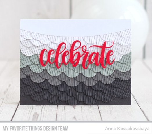 My Favorite Things Die-Namica Fringed Scallop Borders (MFT-1142) My Favorite Things Die-Namica Fringed Scallop Borders (MFT-1142)