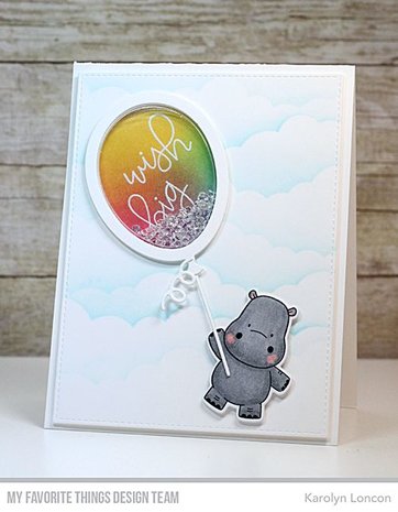 My Favorite Things Die-Namica Balloon Shaker Window & Frame (MFT-1149)