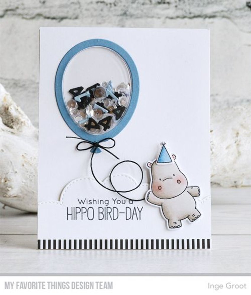 My Favorite Things Die-Namica Balloon Shaker Window & Frame (MFT-1149)