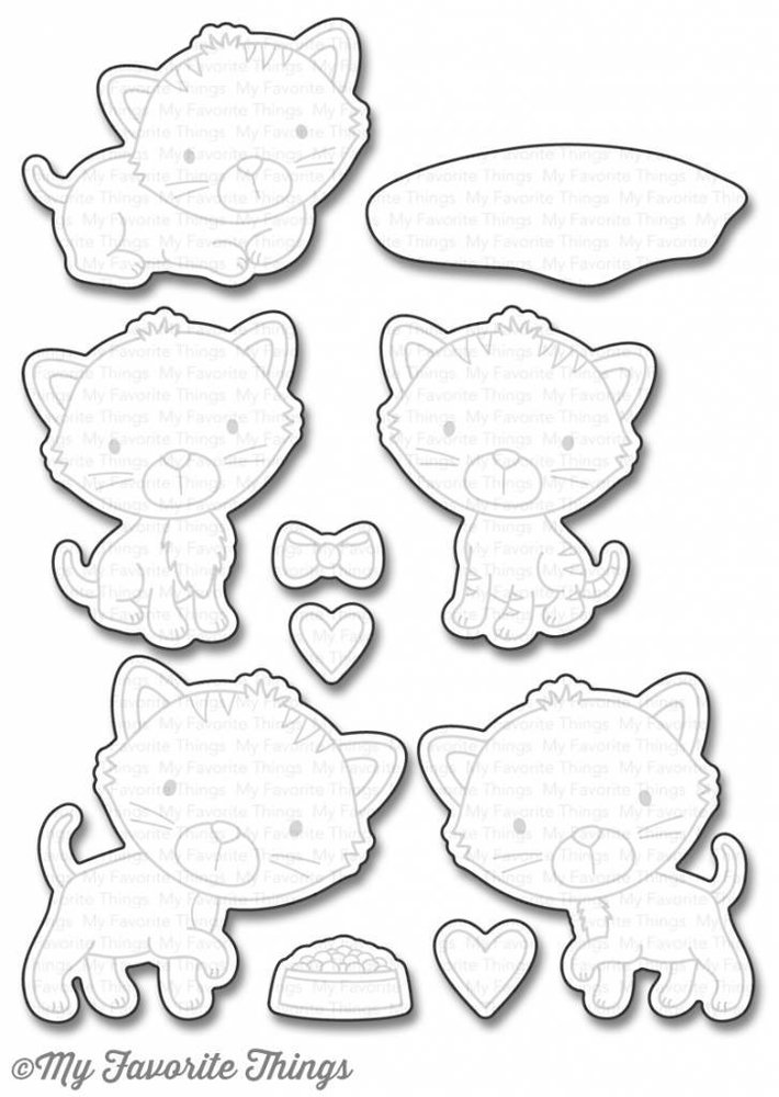 My Favorite Things Die-Namica Smitten Kitten (MFT-1150)