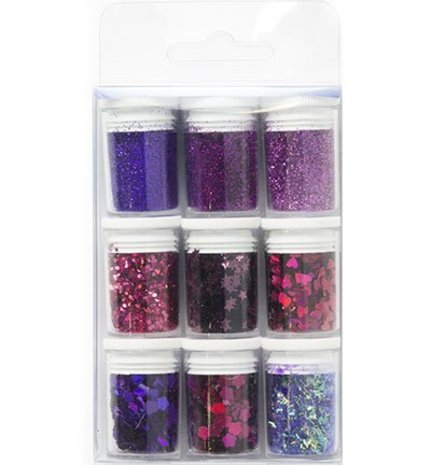 Paperpads.nl SELECT Glitter Set Purple (12194-9405)