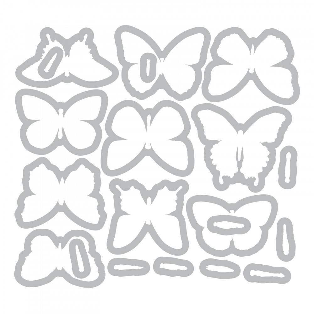Sizzix Thinlits Alterations Flutter (662269)