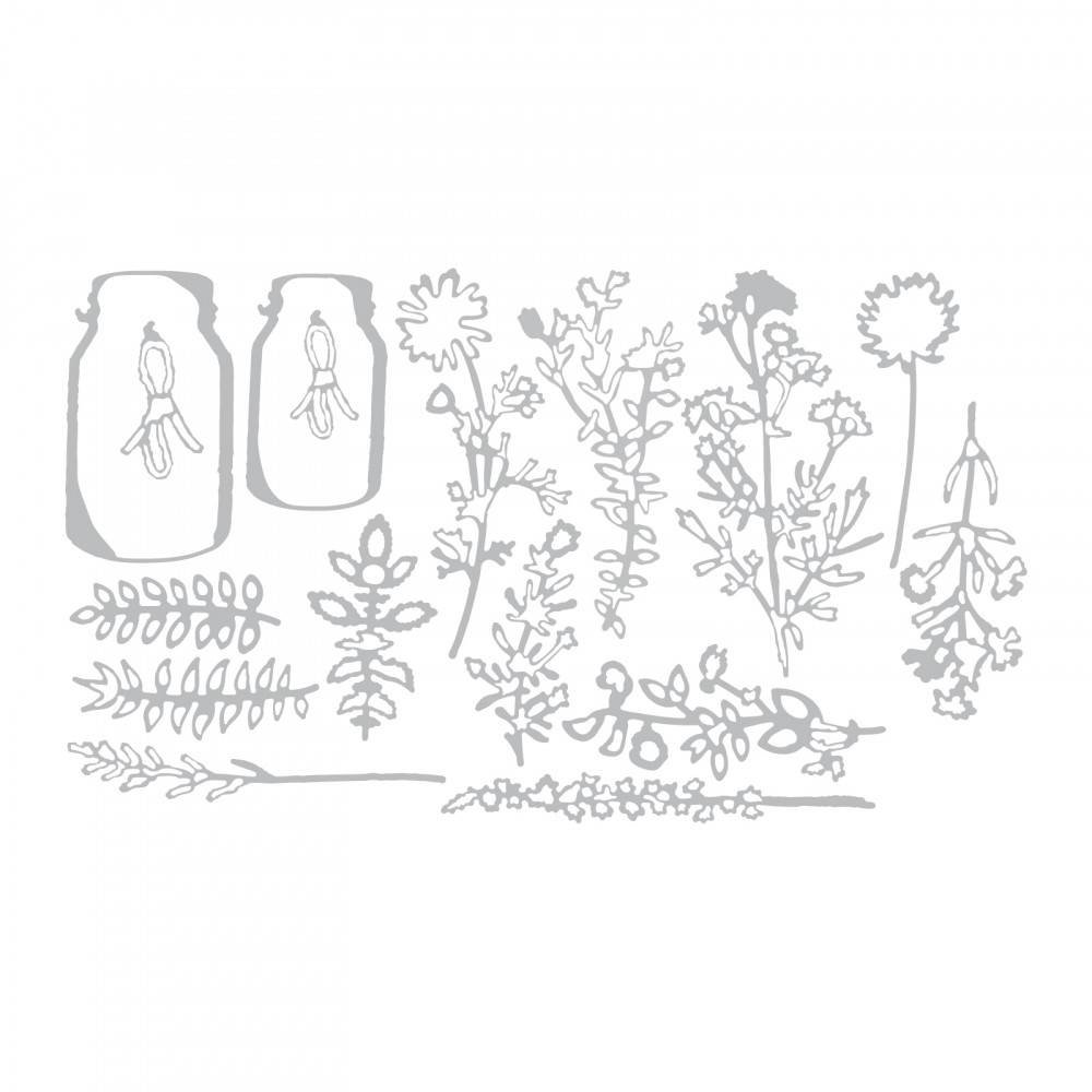 Sizzix Thinlits Alterations Flower Jar (662270) Sizzix Thinlits Alterations Flower Jar (662270)