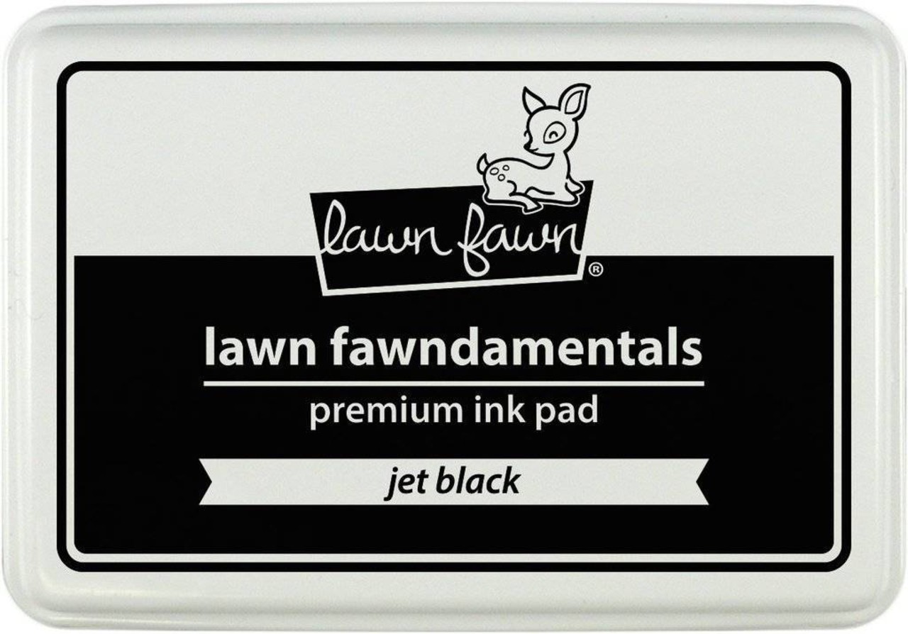 Lawn Fawn Pigment Ink Pad Jet Black (LF1302) Lawn Fawn Pigment Ink Pad Jet Black (LF1302)