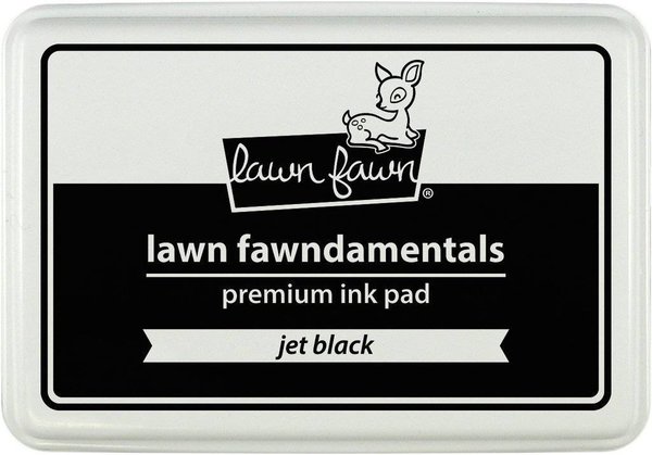 Lawn Fawn Pigment Ink Pad Jet Black (LF1302) Lawn Fawn Pigment Ink Pad Jet Black (LF1302)