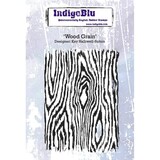 IndigoBlu Wood Grain A6 Rubber Stamp (IND0356)