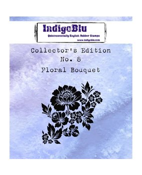 IndigoBlu Collectors Edition 8 Rubber Stamp - Floral Bouquet (IND0361) IndigoBlu Collectors Edition 8 Rubber Stamp - Floral Bouquet (IND0361)