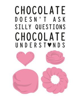 Marianne Design Collectable Chocolate Doesn't Ask (COL1365)