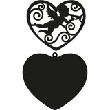 Marianne Design Craftable Filigree Angel Heart (CR1283)