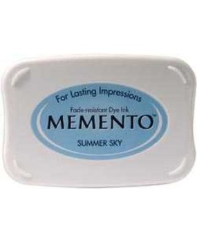Tsukineko Memento Summer Sky Dye Ink Pad (ME-604) Tsukineko Memento Summer Sky Dye Ink Pad (ME-604)