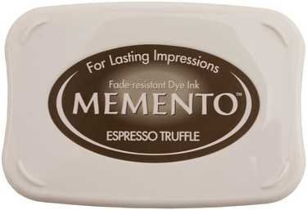 Tsukineko Memento Espresso Truffle Dye Ink Pad (ME-808) Tsukineko Memento Espresso Truffle Dye Ink Pad (ME-808)