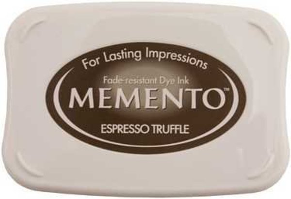 Tsukineko Memento Espresso Truffle Dye Ink Pad (ME-808) Tsukineko Memento Espresso Truffle Dye Ink Pad (ME-808)